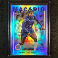 2024-25 Topps Chrome UEFA Women's CATARINA MACARIO Base Silver 1/5 #75