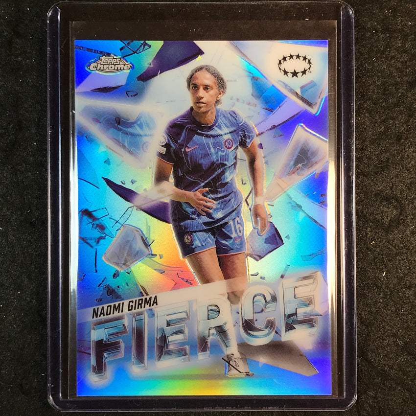 2024-25 Topps Chrome UEFA Women's NAOMI GIRMA Fierce SSP #2
