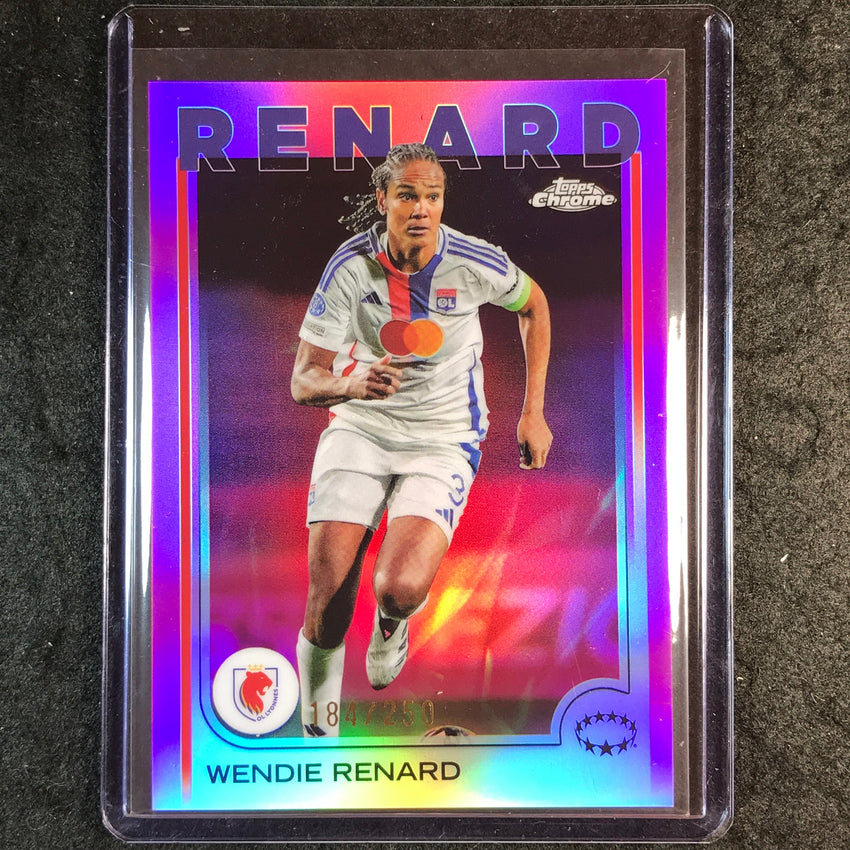 2024-25 Topps Chrome UEFA Women's WENDIE RENARD Pink /250 #73