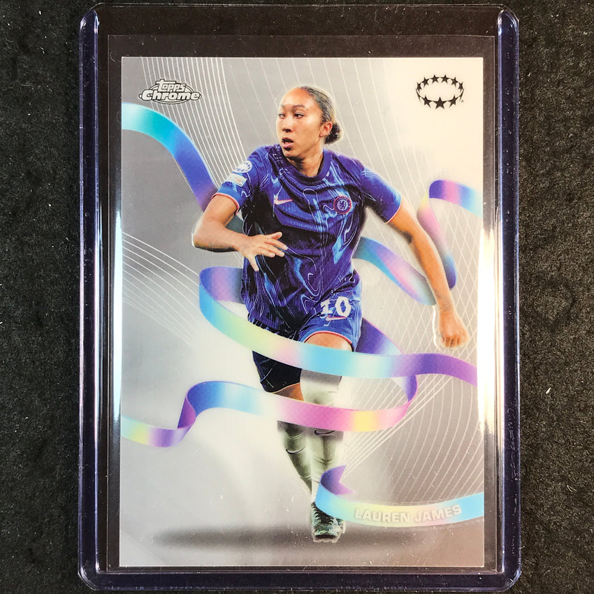 2024-25 Topps Chrome UEFA Women's LAUREN JAMES Rhythmic SSP #2