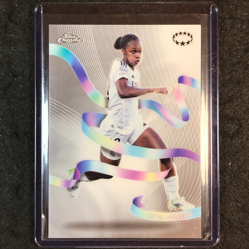2024-25 Topps Chrome UEFA Women's LINDA CAICEDO Rhythmic SSP #5