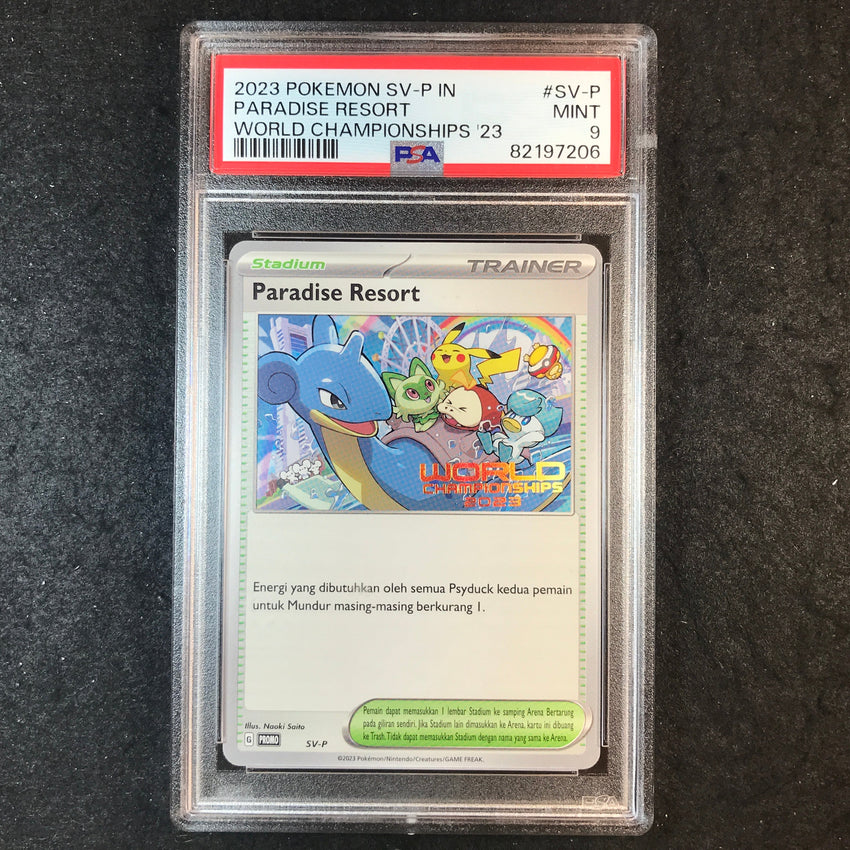 INDONESIAN PSA 9 Paradise Resort - SV-P - 2023 World Championships Promo 206