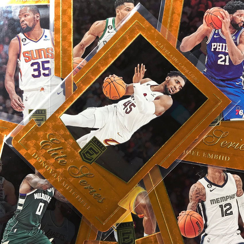 2023-24 Donruss Elite Damian Lillard Elite Series Orange Die-cut #10