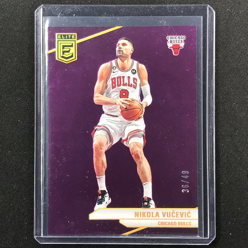 2023-24 Donruss Elite Nikola Vucevic Base Purple 36/49 #2