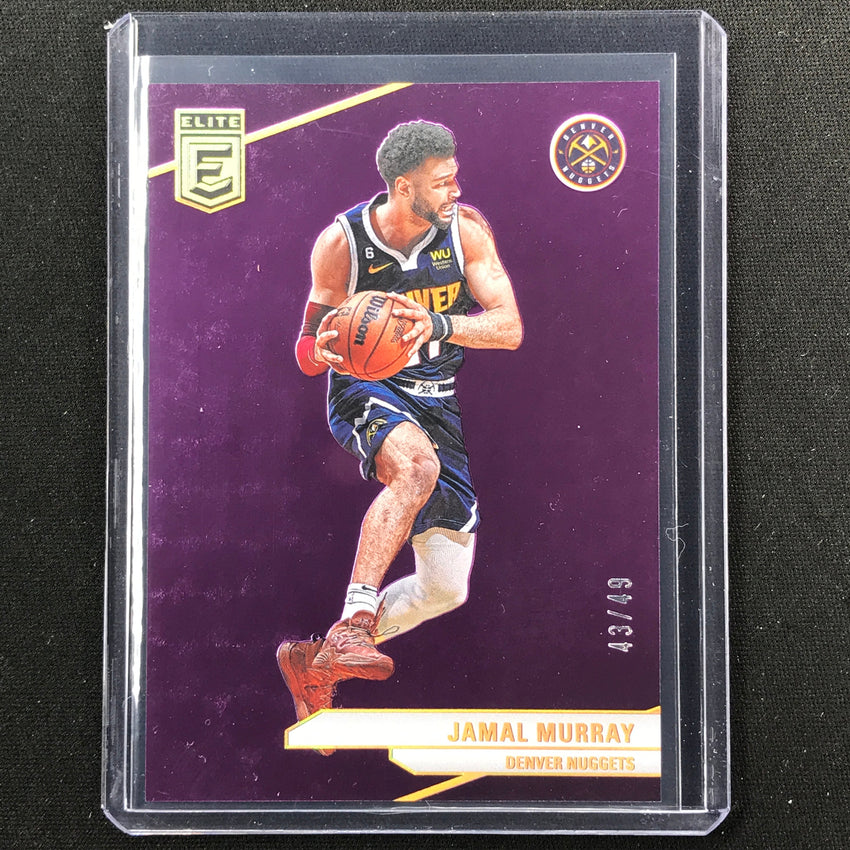 2023-24 Donruss Elite Jamal Murray Base Purple 43/49 #41