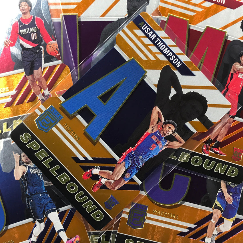 2023-24 Donruss Elite Scoot Henderson S Rookie Spellbound Orange Die-cut #11