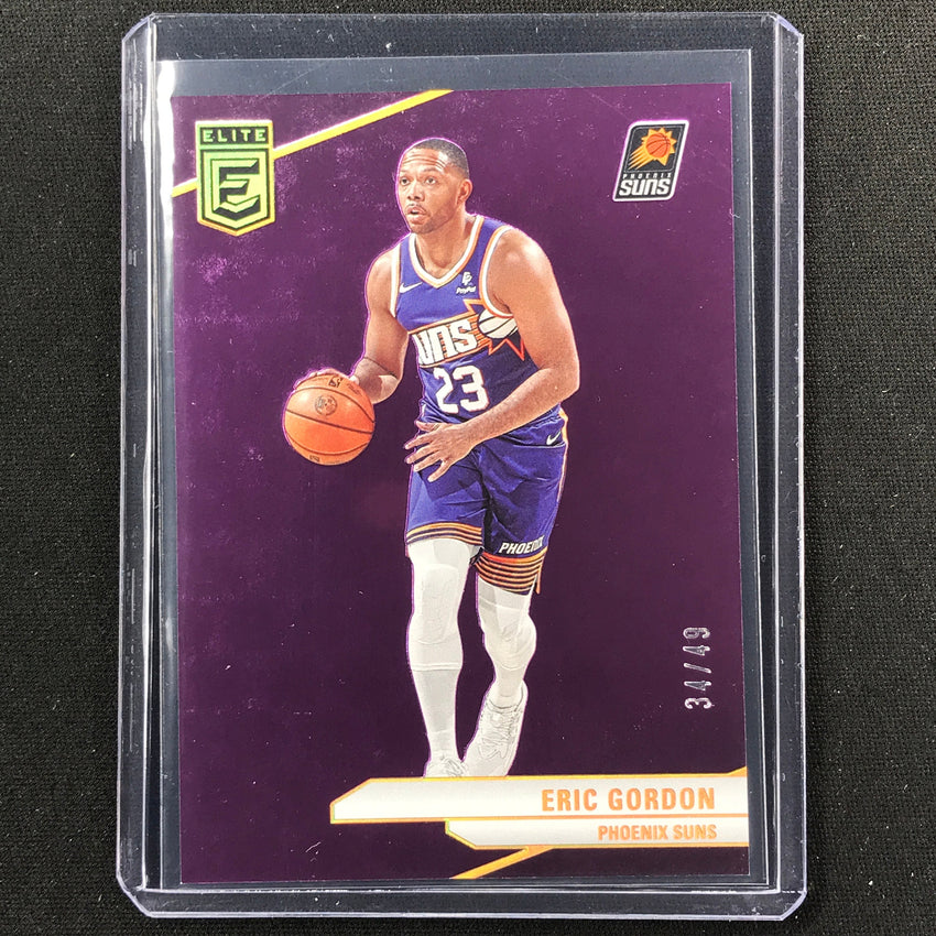 2023-24 Donruss Elite Eric Gordon Base Purple 34/49 #54
