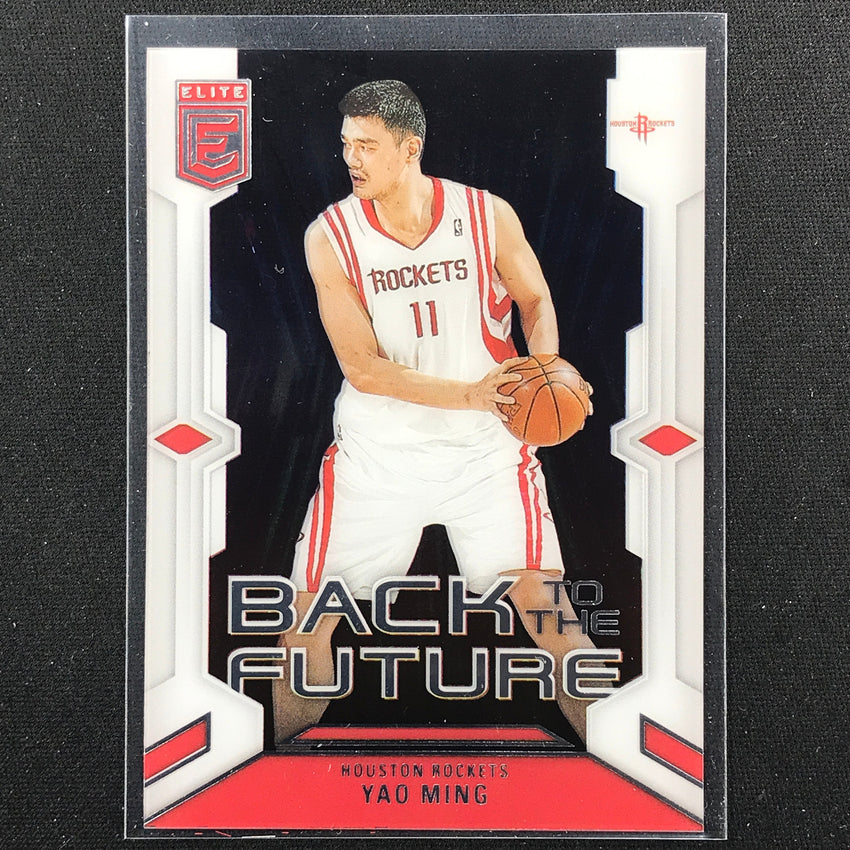 2023-24 Donruss Elite Yao Ming Back To The Future Acetate Base #1