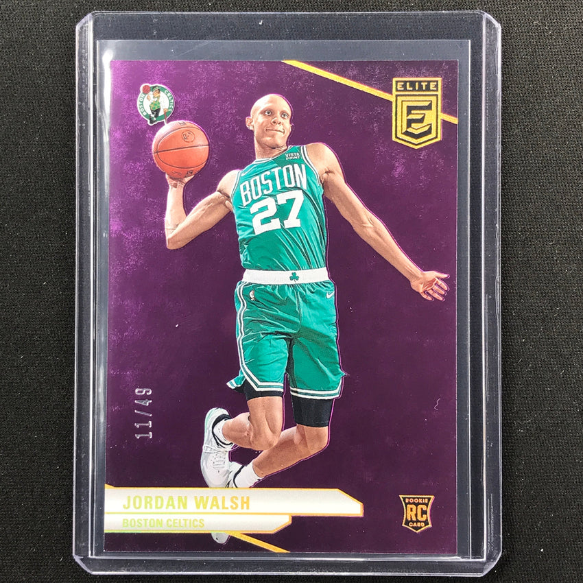 2023-24 Donruss Elite Jordan Walsh Rookie Base Purple 11/49 #205