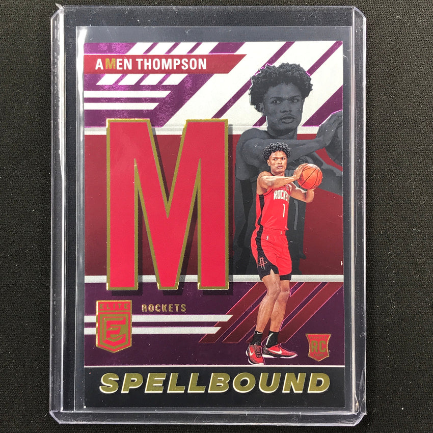 2023-24 Donruss Elite Amen Thompson M Rookie Spellbound Purple 38/49 #17