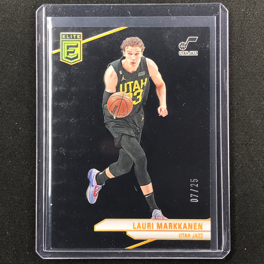 2023-24 Donruss Elite Lauri Markkanen Base Black 7/25 #15