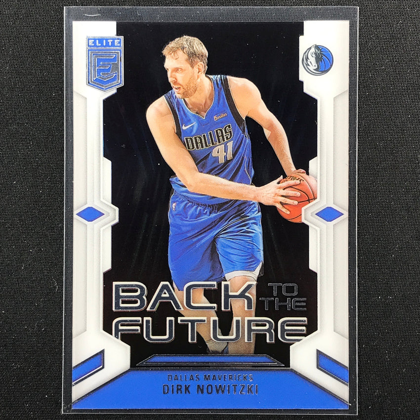 2023-24 Donruss Elite Dirk Nowitzki Back To The Future Acetate Base #6