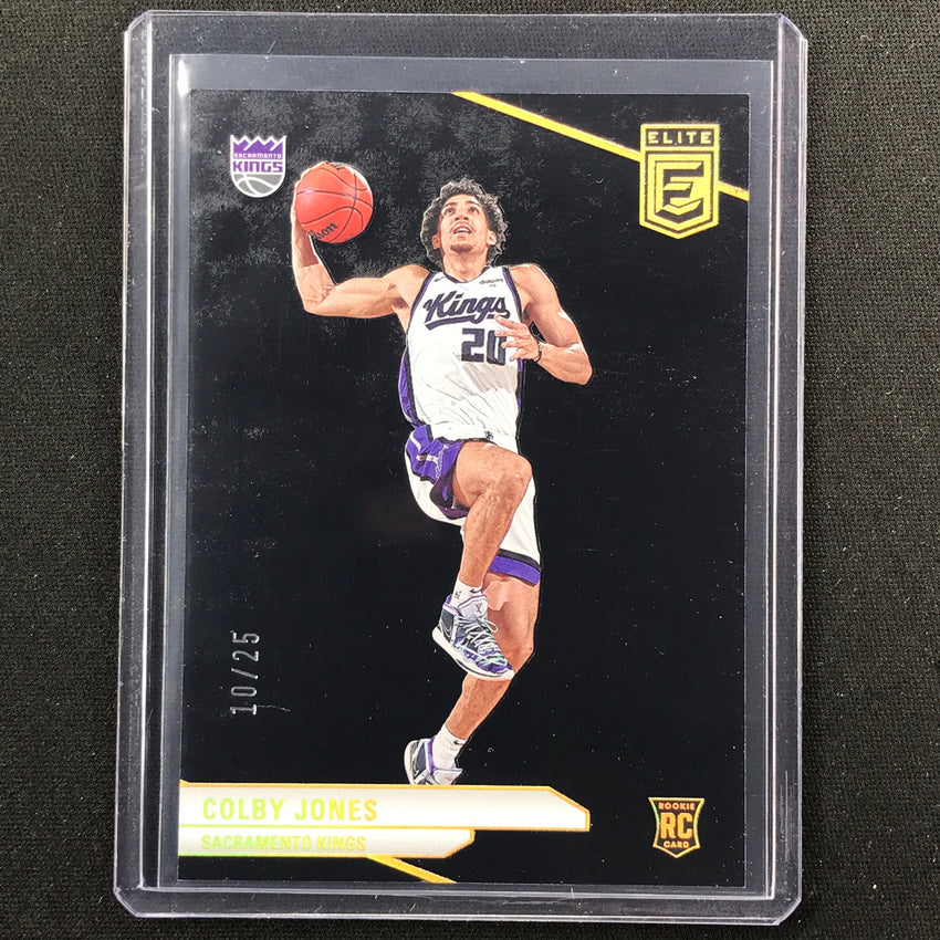 2023-24 Donruss Elite Colby Jones Base Black 10/25 #210