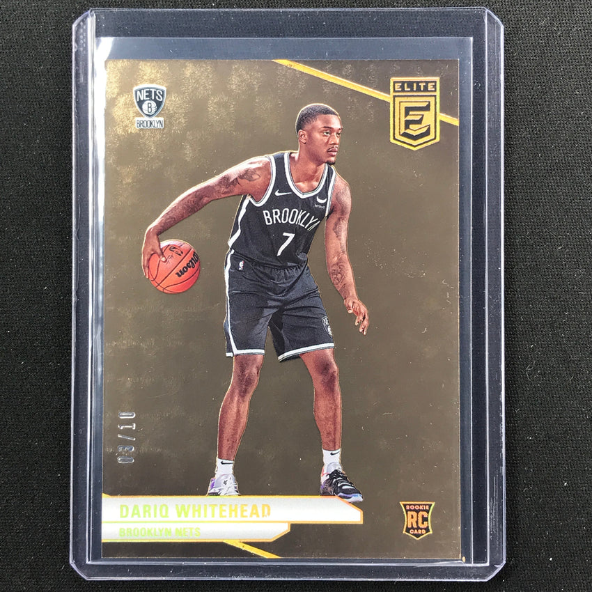 2023-24 Donruss Elite Dariq Whitehead Rookie Base Gold 3/10 #242