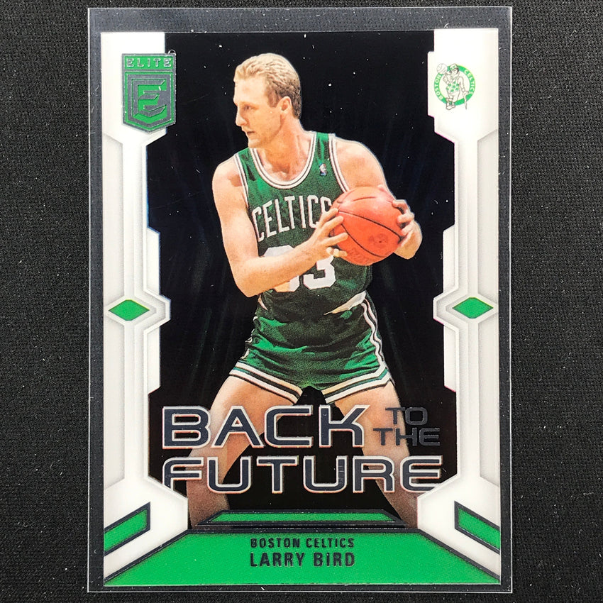 2023-24 Donruss Elite Larry Bird Back To The Future Acetate Base No 7