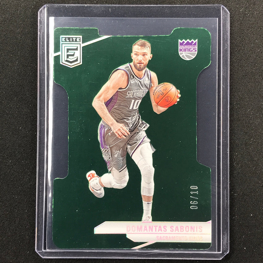 2023-24 Donruss Elite Domantas Sabonis Base Status Die-cut 6/10 #103