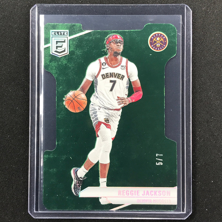 2023-24 Donruss Elite Reggie Jackson Base Status Die-cut 5/7 #189