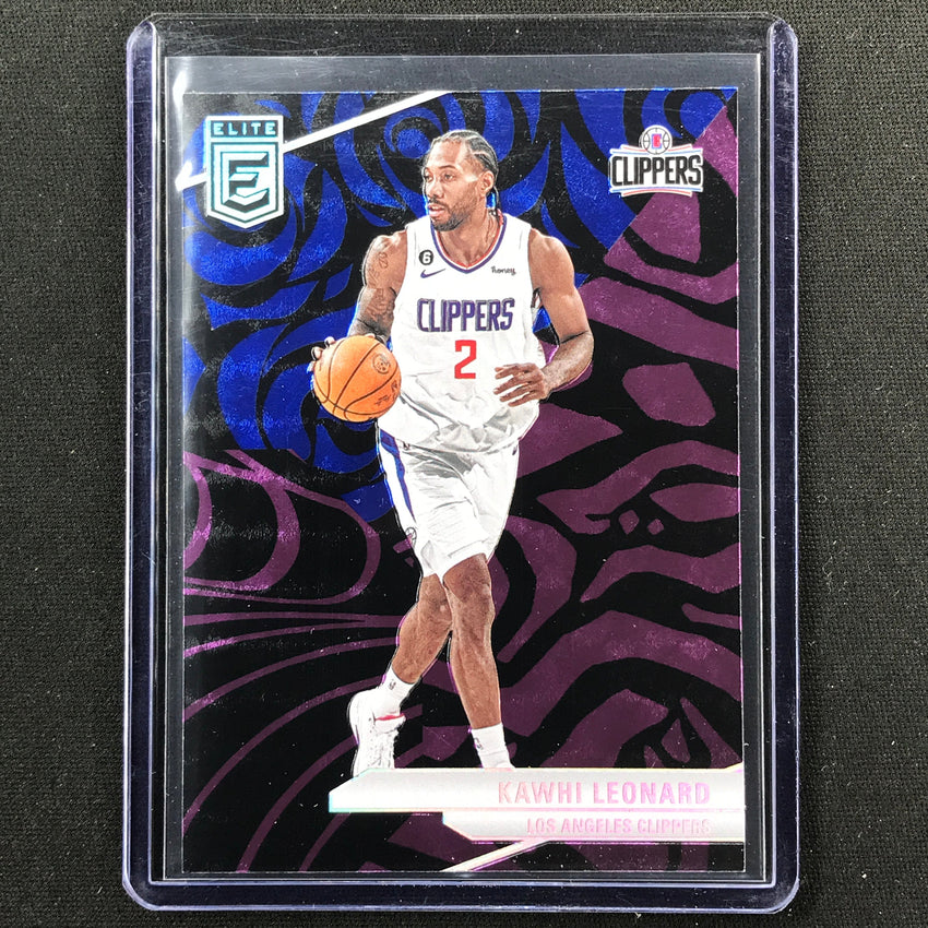2023-24 Donruss Elite Kawhi Leonard Base Mixorama Sp No 142