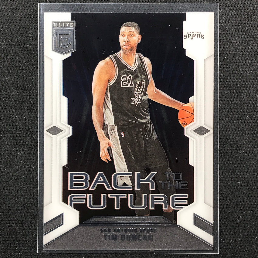 2023-24 Donruss Elite TIM DUNCAN Back to the Future Acetate Base #9