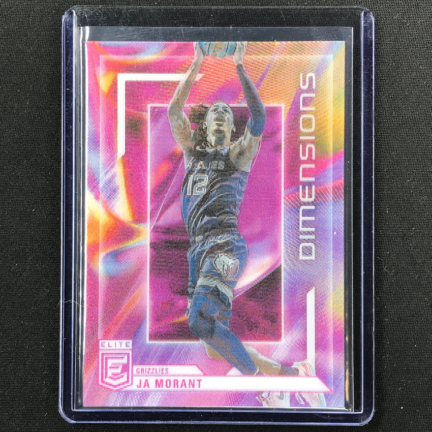 2023-24 Donruss Elite Ja Morant Dimensions Lenticular Ssp No 1