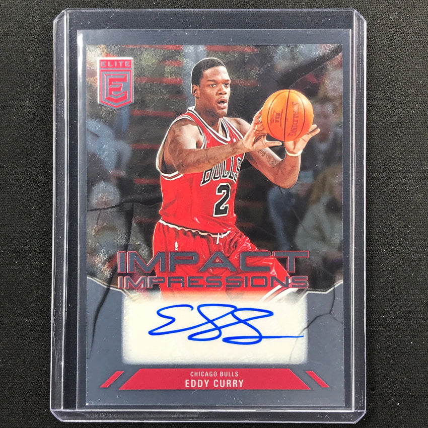 2023-24 Donruss Elite Eddy Curry Impact Impressions Auto No Edy