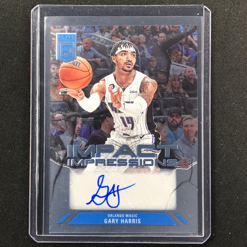 2023-24 Donruss Elite Gary Harris Impact Impressions Auto #Gha