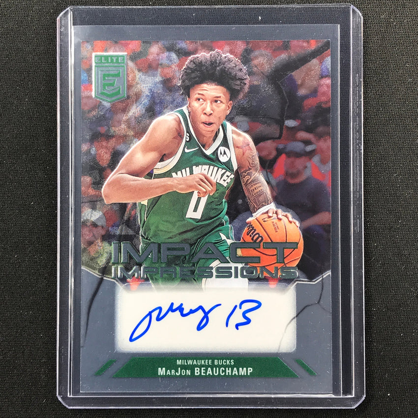 2023-24 Donruss Elite MARJON BEAUCHAMP Impact Impressions Auto #MJB
