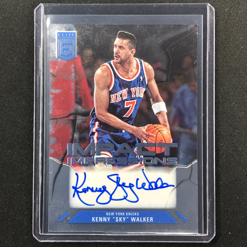 2023-24 Donruss Elite Kenny Sky Walker Impact Impressions Auto #Sky