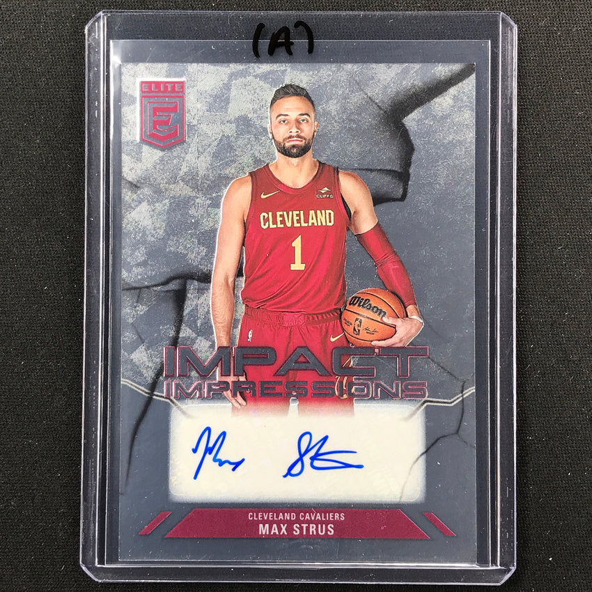 2023-24 Donruss Elite MAX STRUS Impact Impressions Auto #MSC (A)