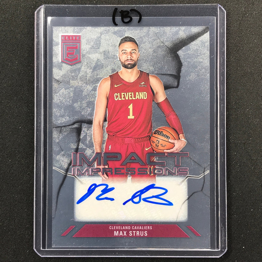 2023-24 Donruss Elite MAX STRUS Impact Impressions Auto #MSC (B)