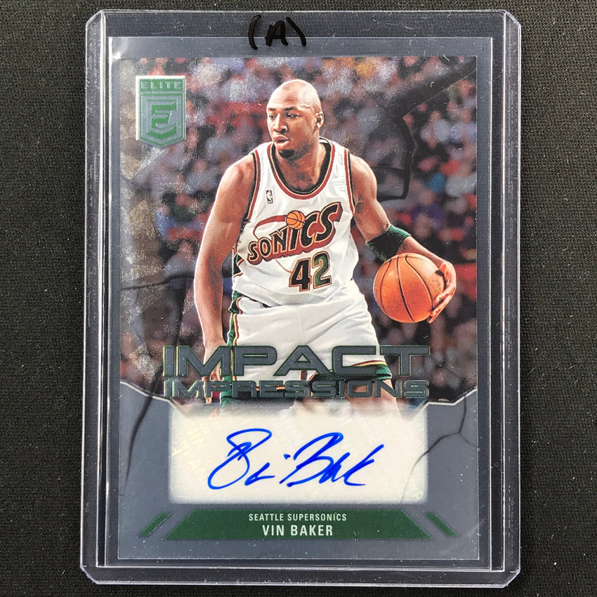 2023-24 Donruss Elite VIN BAKER Impact Impressions Auto #VIN (A)