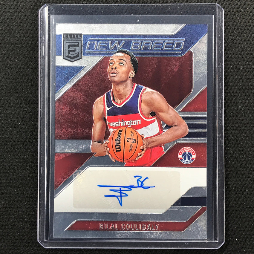 2023-24 Donruss Elite Bilal Coulibaly New Breed Rookie Auto #Bil