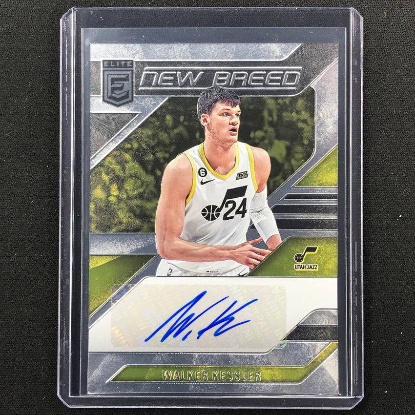 2023-24 Donruss Elite Walker Kessler New Breed Auto #Kes