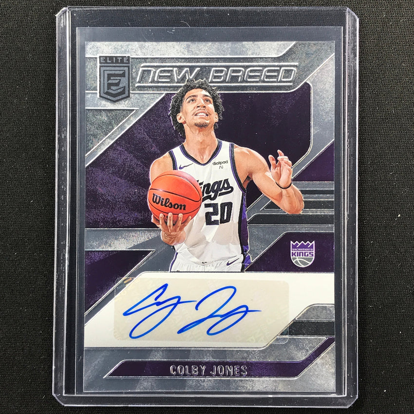 2023-24 Donruss Elite Colby Jones New Breed Rookie Auto #Jon