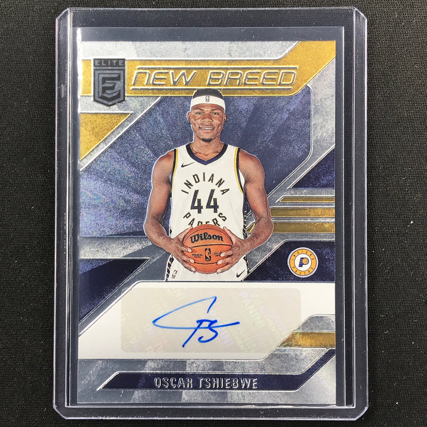 2023-24 Donruss Elite Oscar Tshiebwe New Breed Rookie Auto #Osc