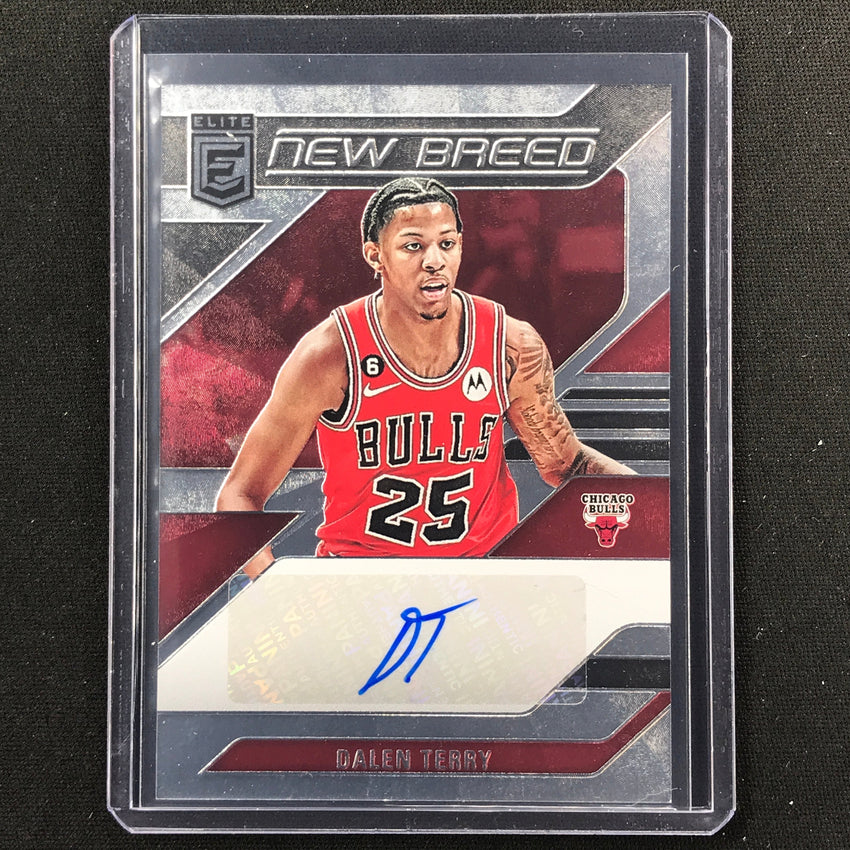 2023-24 Donruss Elite Dalen Terry New Breed Auto No Ter