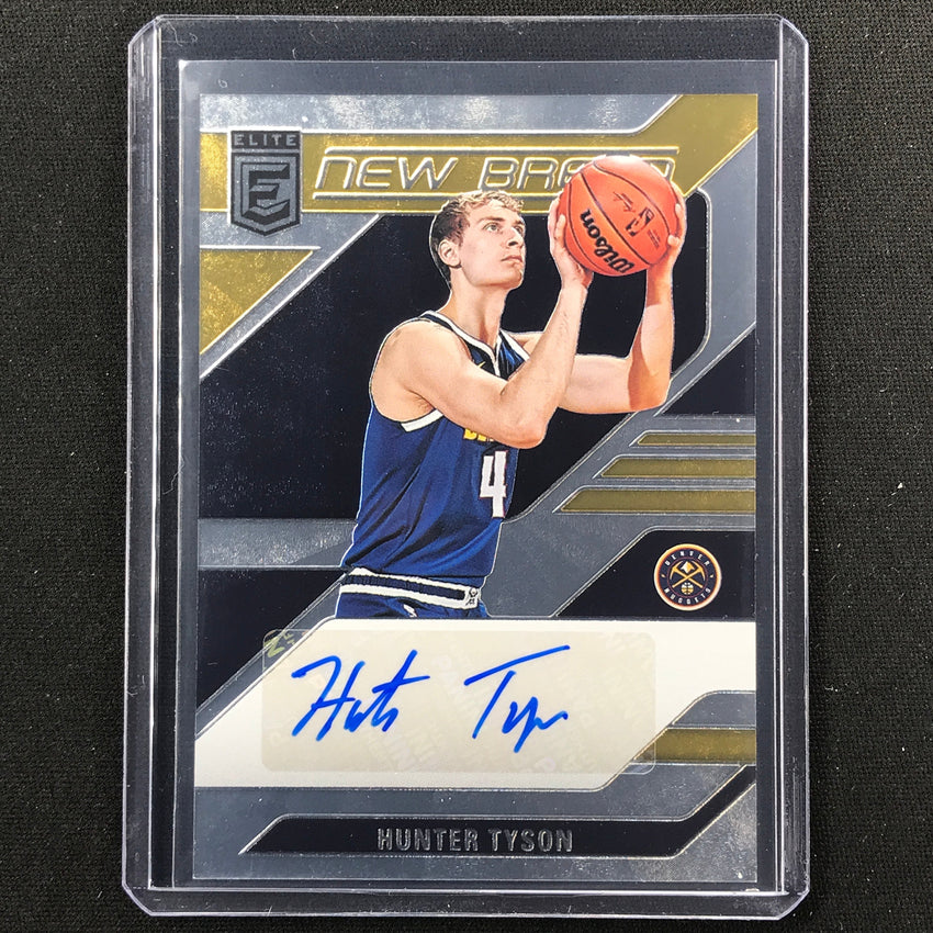 2023-24 Donruss Elite Hunter Tyson New Breed Rookie Auto #Tys