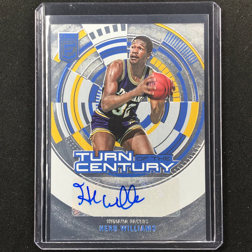 2023-24 Donruss Elite Herb Williams Turn Of The Century Auto #Hwi