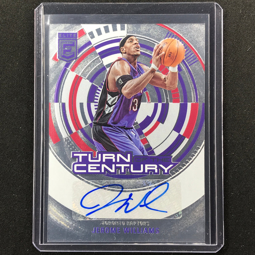 2023-24 Donruss Elite Jerome Williams Turn Of The Century Auto #Jwt