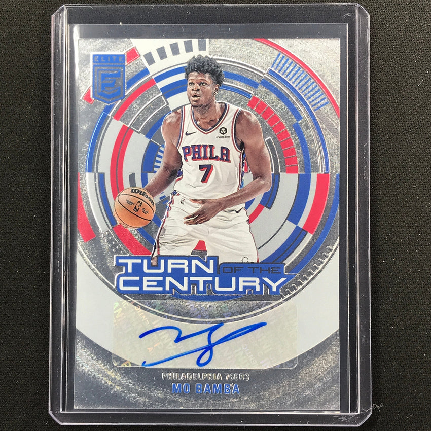 2023-24 Donruss Elite Mo Bamba Turn Of The Century Auto No Mbp
