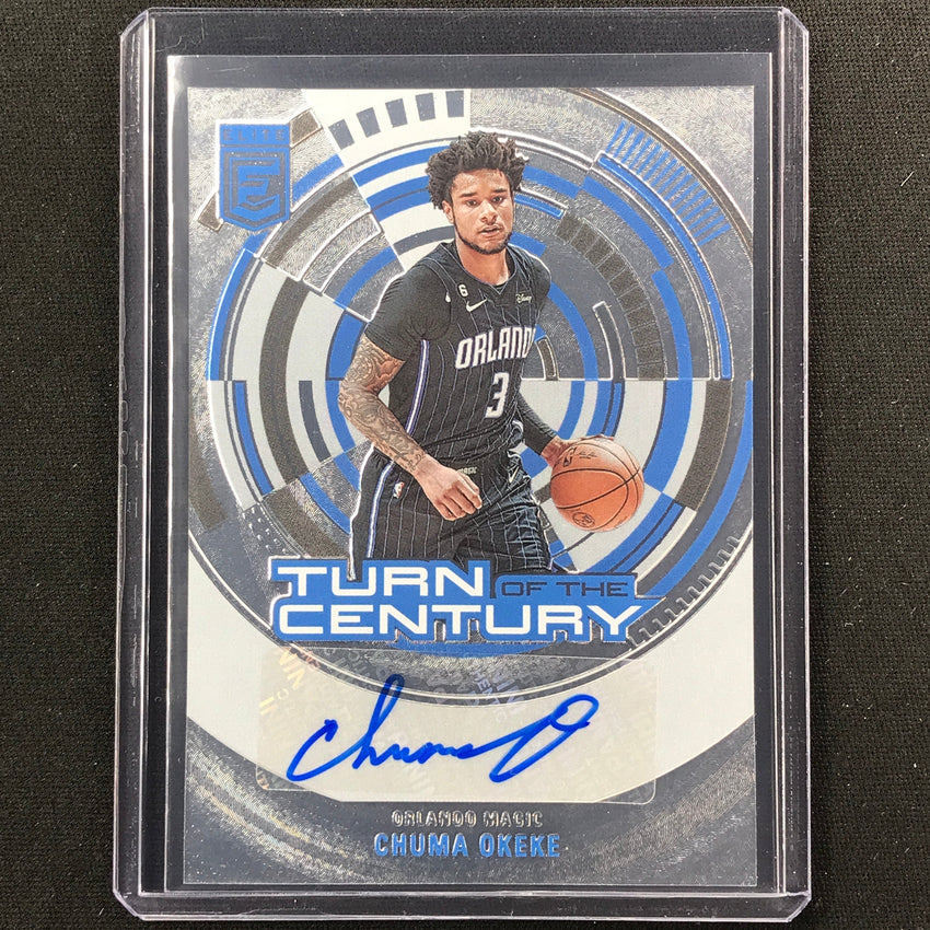2023-24 Donruss Elite Chuma Okeke Turn Of The Century Auto #Oke