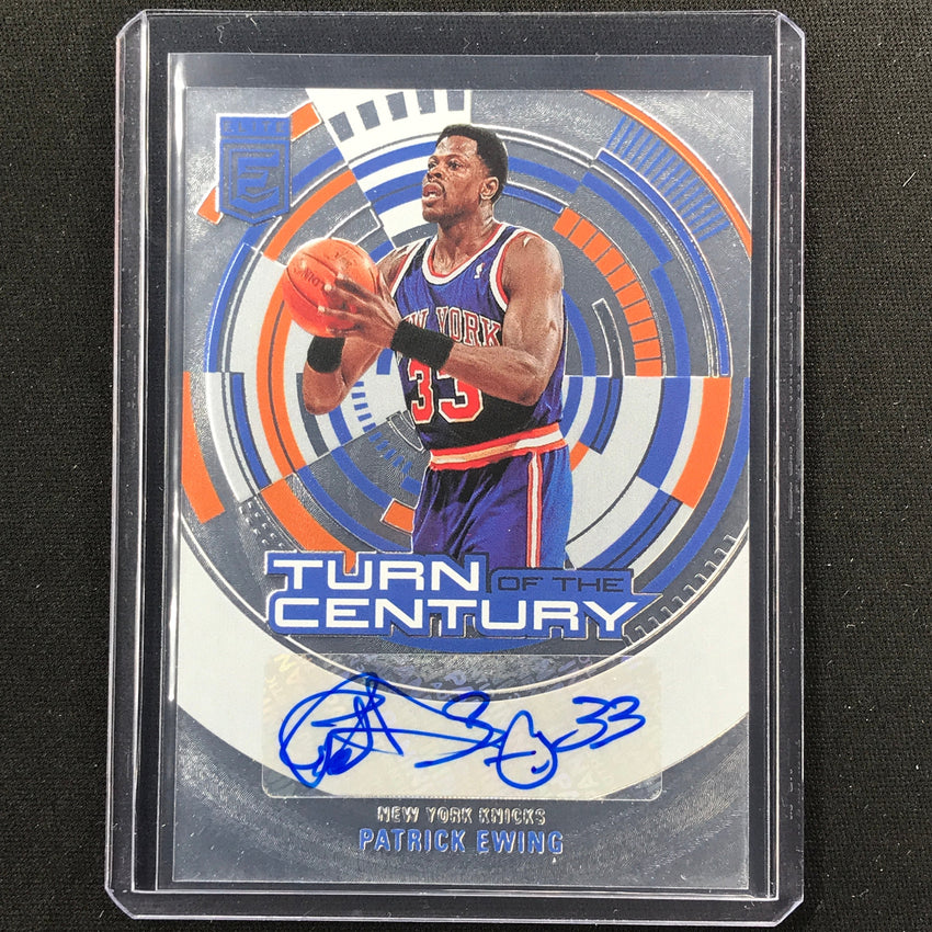 2023-24 Donruss Elite Patrick Ewing Turn Of The Century Auto #Pat