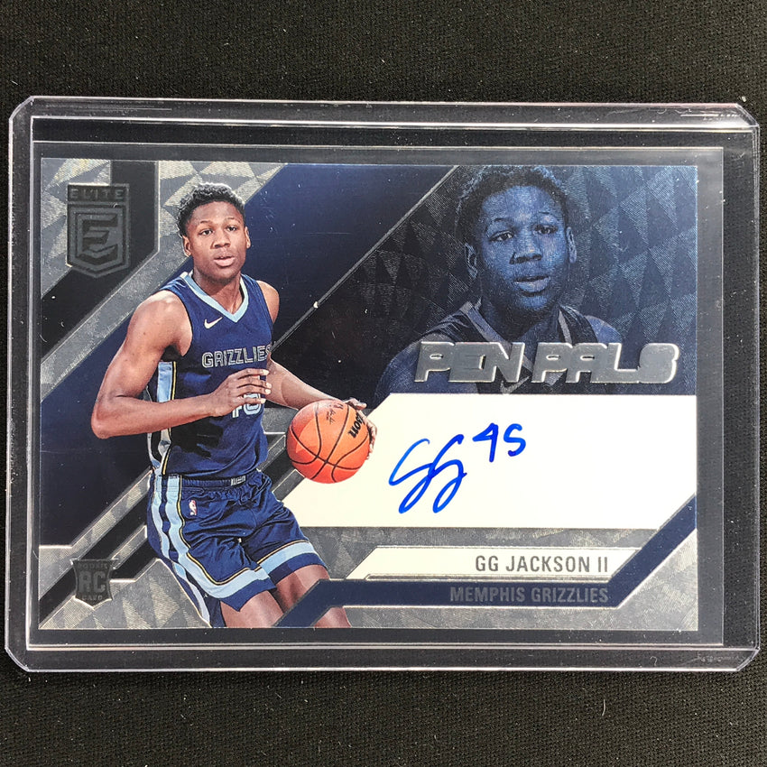 2023-24 Donruss Elite Gg Jackson Ii Pen Pals Rookie Auto #Ggj