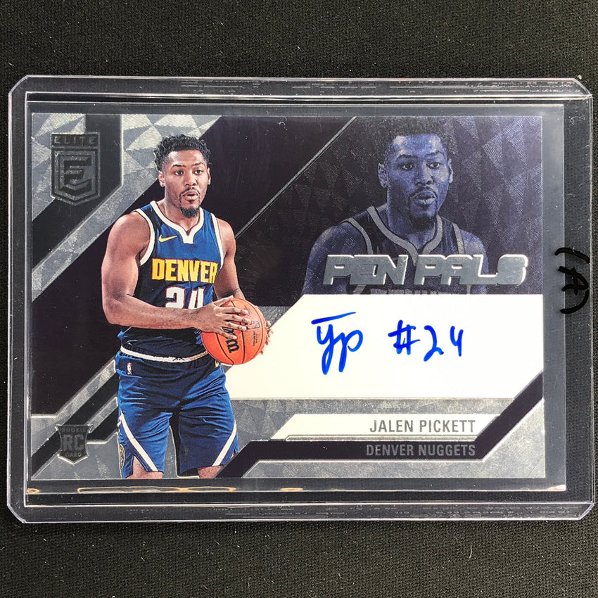 2023-24 Donruss Elite JALEN PICKETT Pen Pals Rookie Auto #JPD (A)