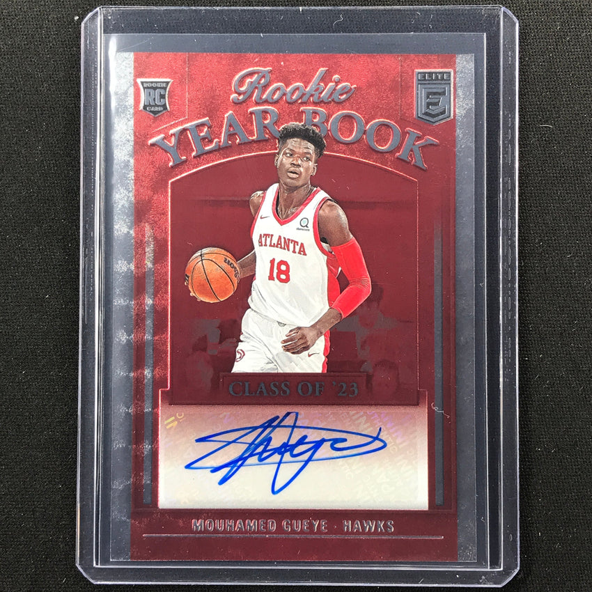 2023-24 Donruss Elite Mouhamed Gueye Rookie Year Book Auto #Mou