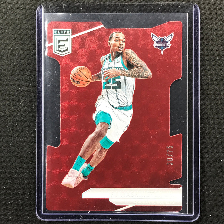 2023-24 Donruss Elite Pj Washington Jr. Base Aspirations Die-cut 30/75 #1