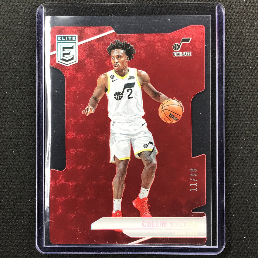 2023-24 Donruss Elite Collin Sexton Base Aspirations Die-cut 11/98 #19