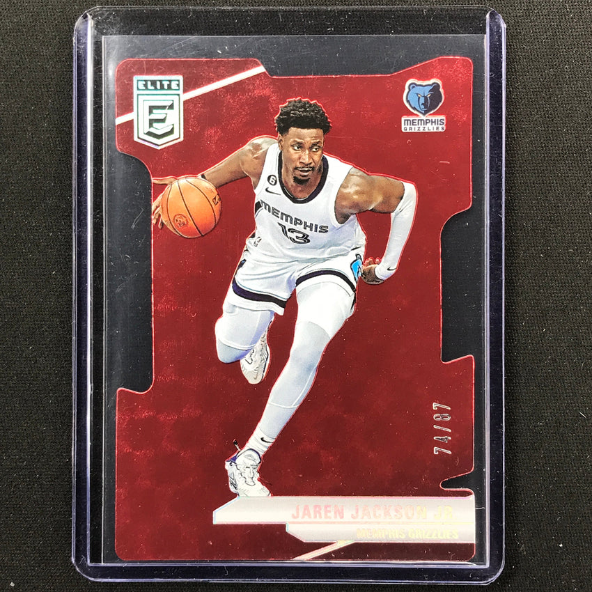 2023-24 Donruss Elite Jaren Jackson Jr. Base Aspirations Die-cut 74/87 #79
