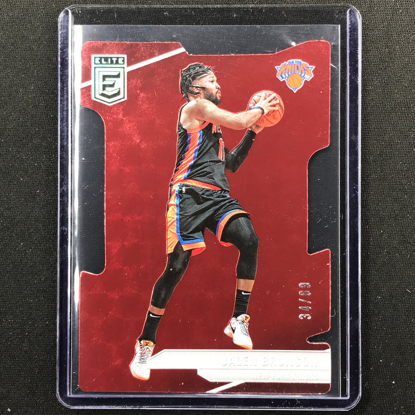 2023-24 Donruss Elite Jalen Brunson Base Aspirations Die-cut 34/89 No 98