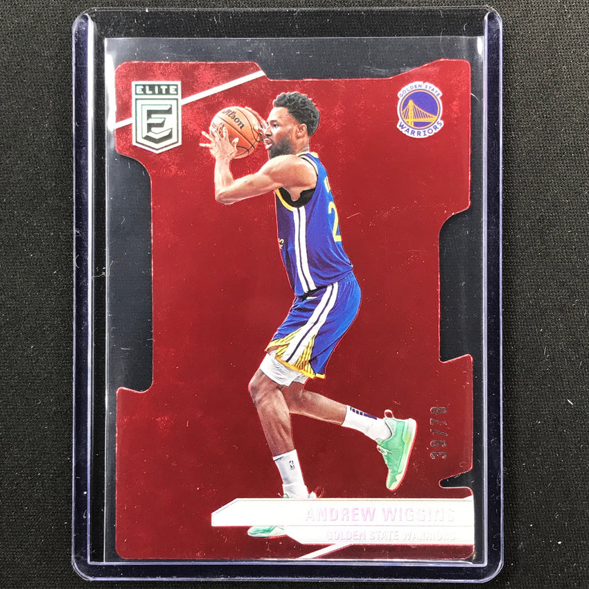2023-24 Donruss Elite Andrew Wiggins Base Aspirations Die-cut 39/78 #116